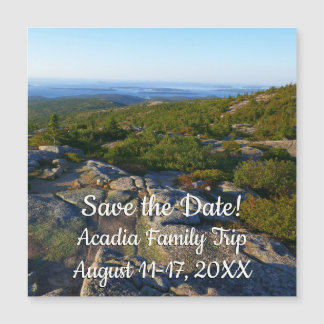 Morning atop Cadillac Mountain at Acadia