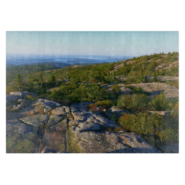 Morning atop Cadillac Mountain at Acadia Cutting Board (Front)