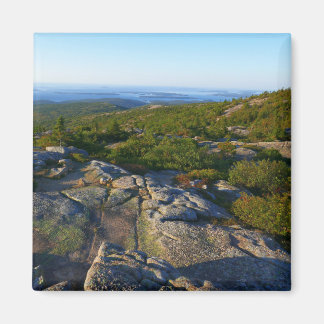 Morning atop Cadillac Mountain at Acadia Magnet