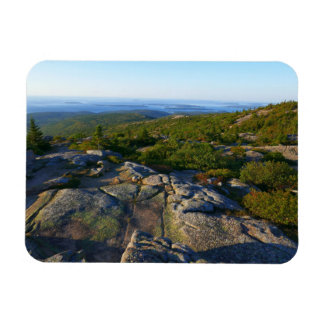 Morning atop Cadillac Mountain at Acadia Magnet