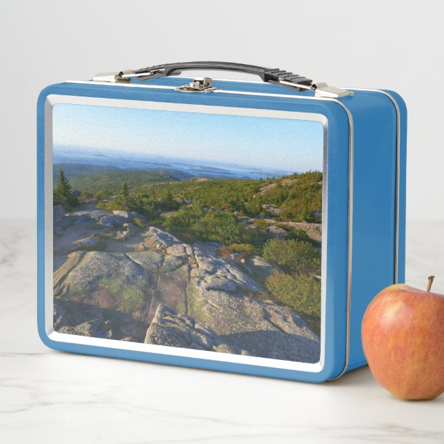 Morning atop Cadillac Mountain at Acadia Metal Lunch Box (In Situ)