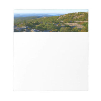 Morning atop Cadillac Mountain at Acadia Notepad