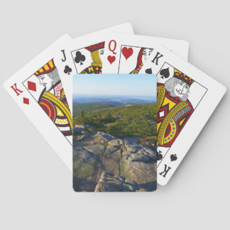 Morning atop Cadillac Mountain at Acadia Playing Cards