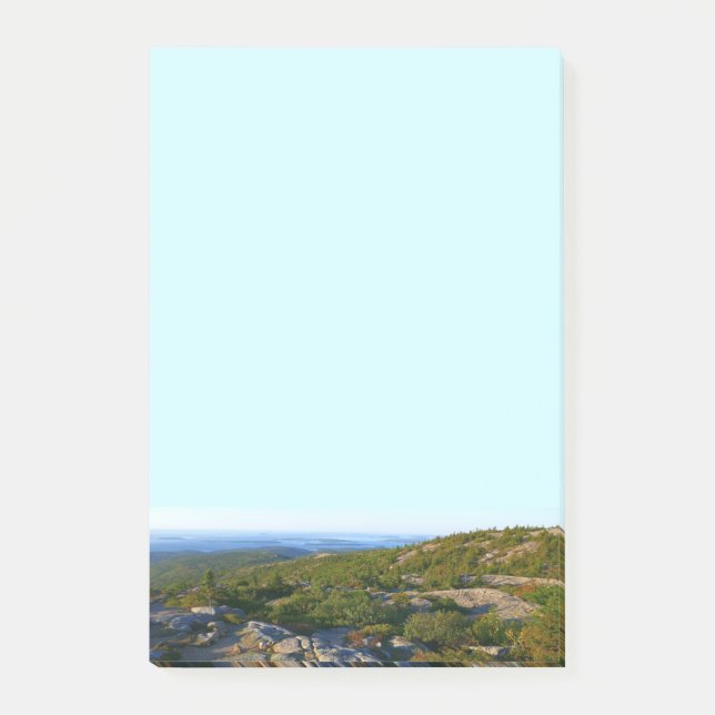 Morning atop Cadillac Mountain at Acadia Post-it Notes (Front)