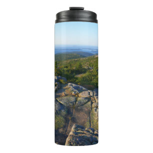 Morning atop Cadillac Mountain at Acadia Thermal Tumbler