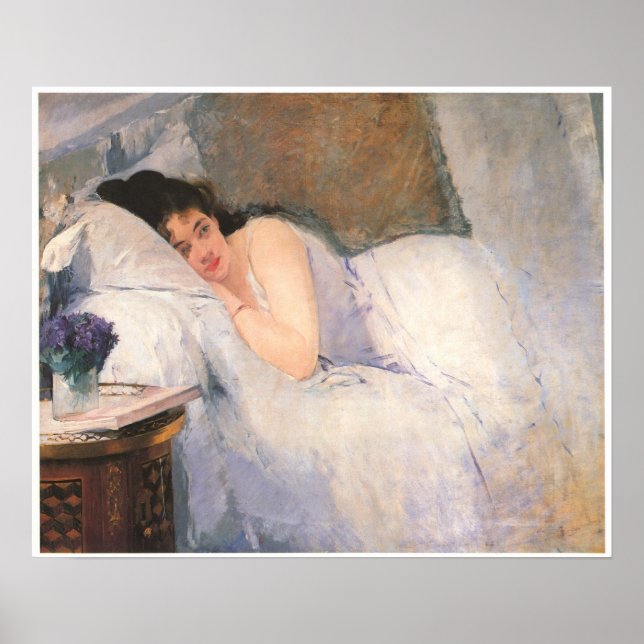 Morning Awakening, Eva Gonzales Poster (Front)