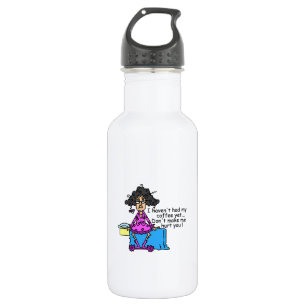 Morning Before Coffee Humour 532 Ml Water Bottle