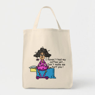 Morning Before Coffee Humour Tote Bag