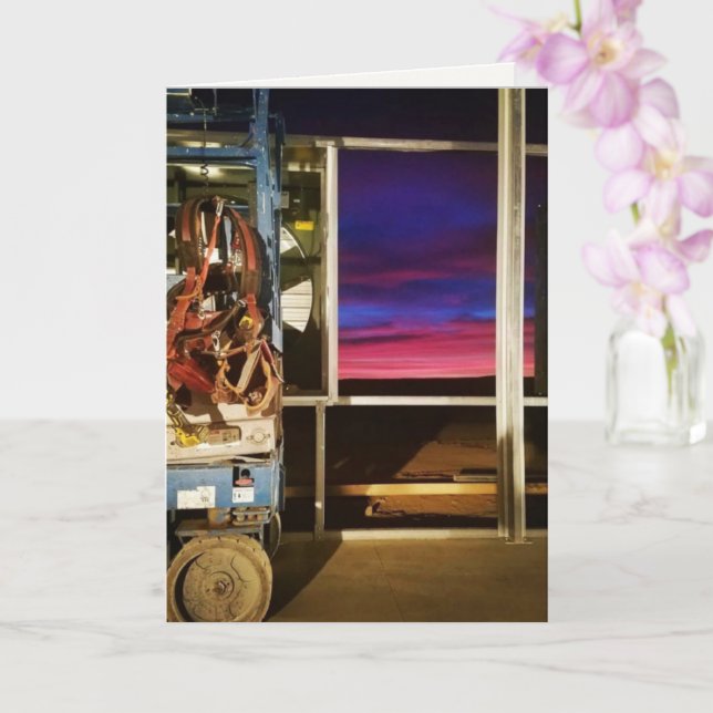 Morning Break Card (Orchid)