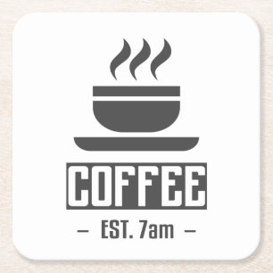 Morning Coffee Fix Coaster