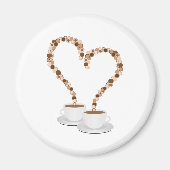 Morning coffee magnet (Front)