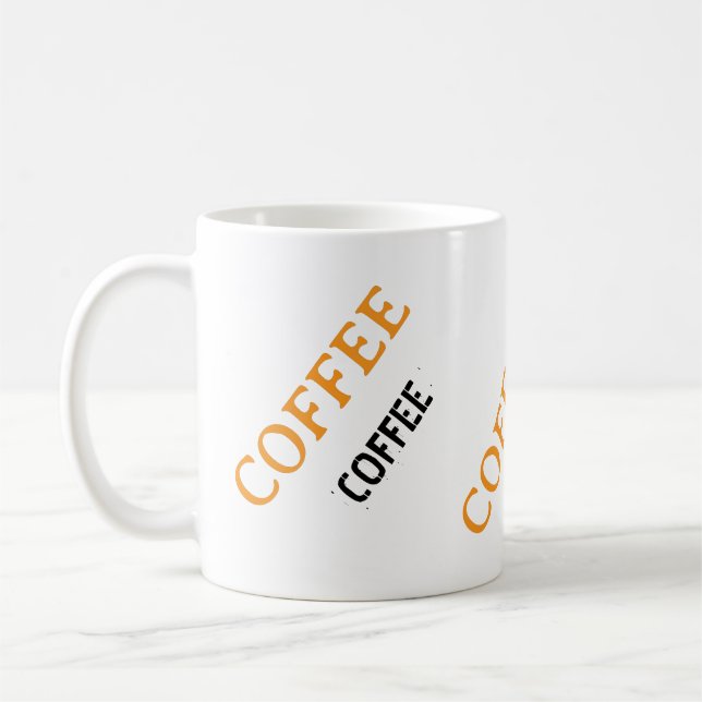 Morning Coffee Motivation Mug (Left)