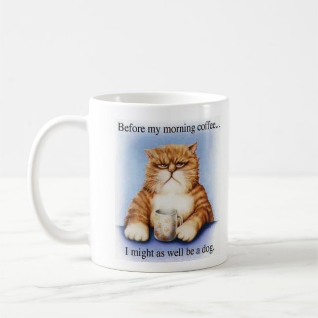 Morning Coffee Mug (Left)