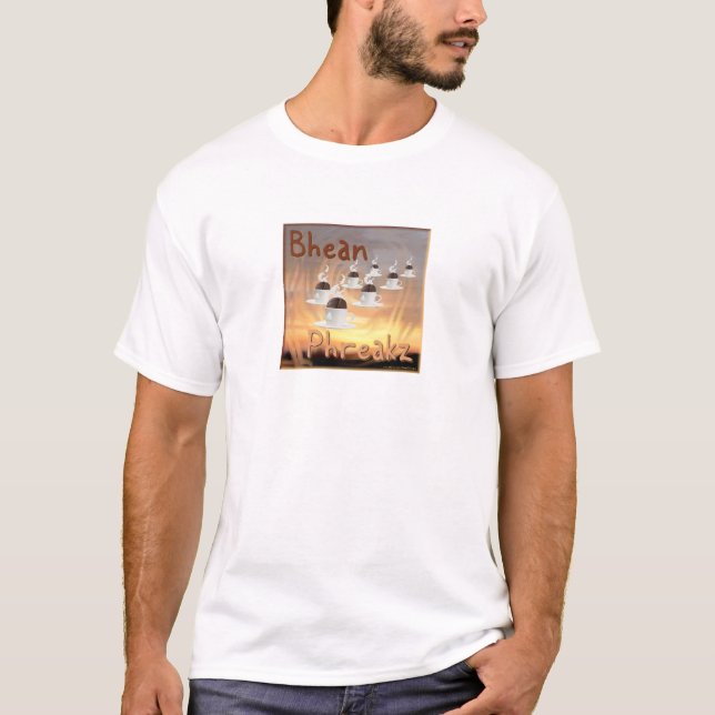 Morning Coffee Rush T-Shirt (Front)