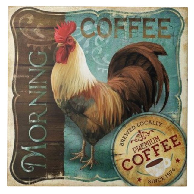 Morning Coffee Tile (Front)