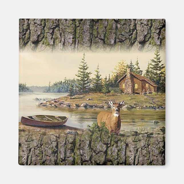 Morning Country Living Magnet (Front)