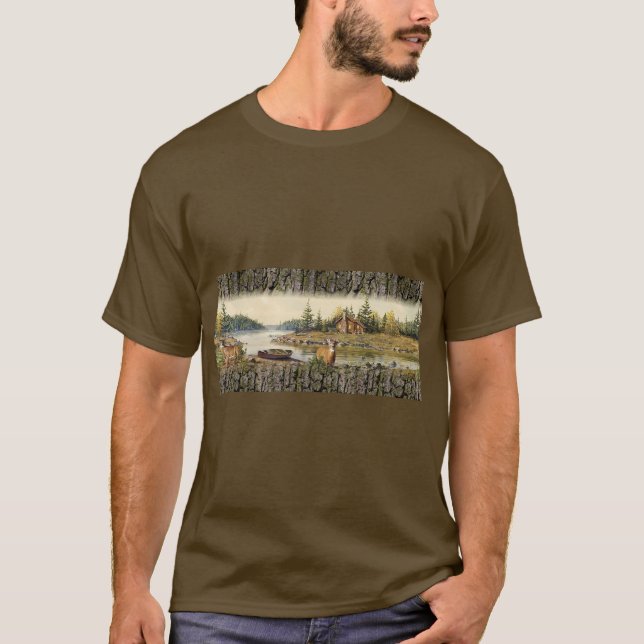 Morning Country Living T-Shirt (Front)