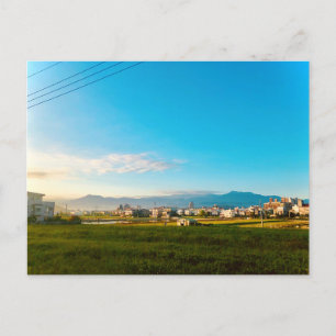 Morning countryside Taiwan Postcard