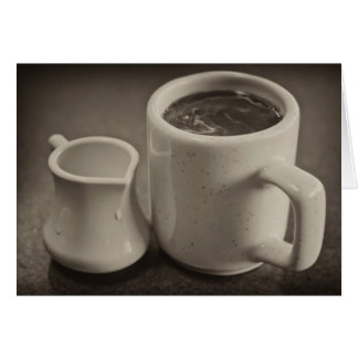 Morning cup of coffee