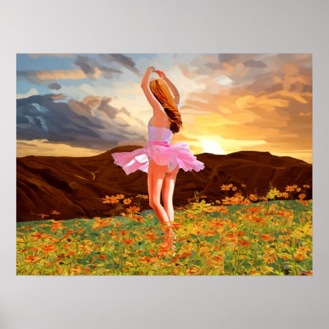 Morning Dancer Poster (Front)