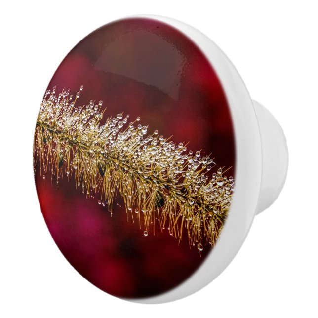 Morning Dew Ceramic Knob (Right)