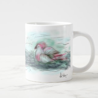 Morning dew large coffee mug