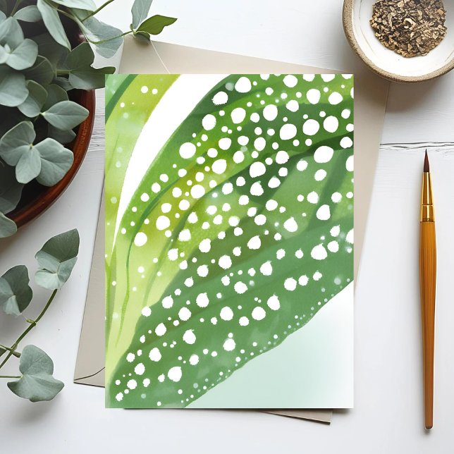 Morning Dew | Modern Botanical Watercolor Postcard (Creator Uploaded)