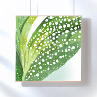 Morning Dew | Modern Botanical Watercolor