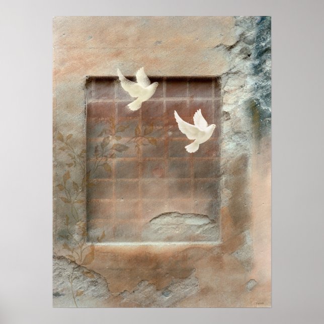 Morning Dove Poster (Front)
