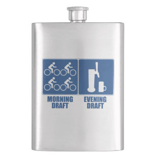 Morning Draught, Evening Draught Hip Flask