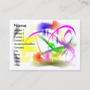 morning dream, 2011 CALENDAR Business Card