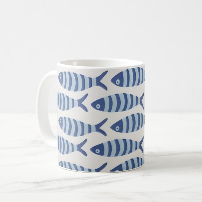 Morning Fishing Coffee Mug (Front Left)