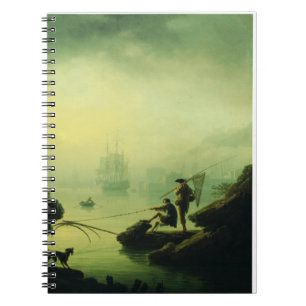 Morning Fog at sea by Joseph Vernet  Notebook
