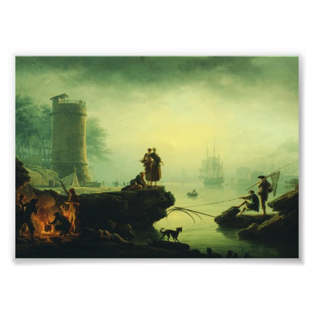 Morning Fog at sea by Joseph Vernet  Photo Print (Front)