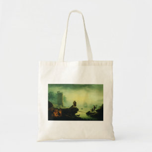 Morning Fog at sea by Joseph Vernet Tote Bag