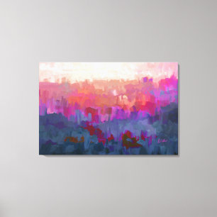 MORNING FOG CANVAS PRINT