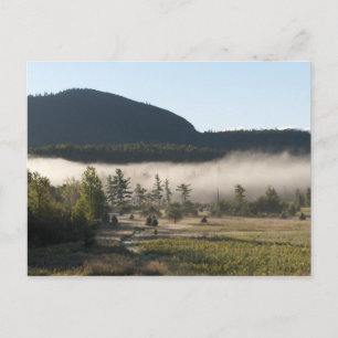 Morning Fog in the Adirondacks 5 Postcard