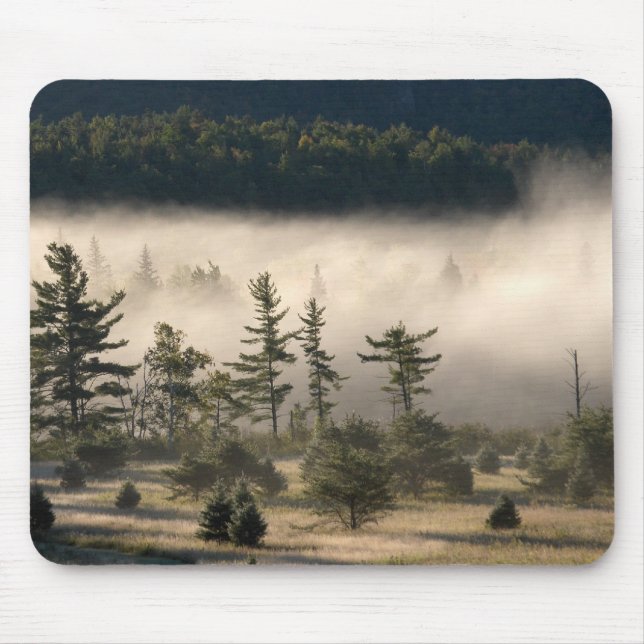 Morning Fog in the Adirondacks Mouse Pad (Front)