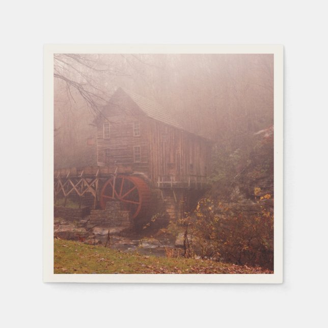 Morning Fog Napkin (Front)