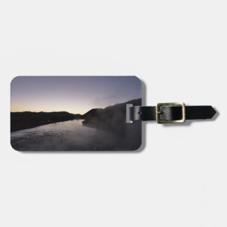 Morning Fog on the Jackson River at Grand Teton Luggage Tag