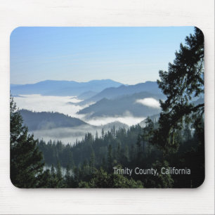 Morning fog over the valley... mouse pad
