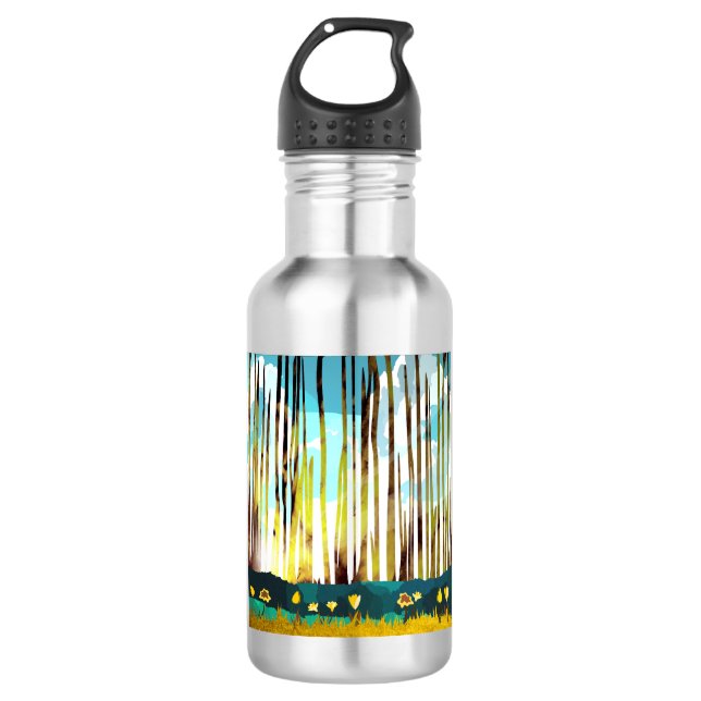 Morning Forest 532 Ml Water Bottle (Front)