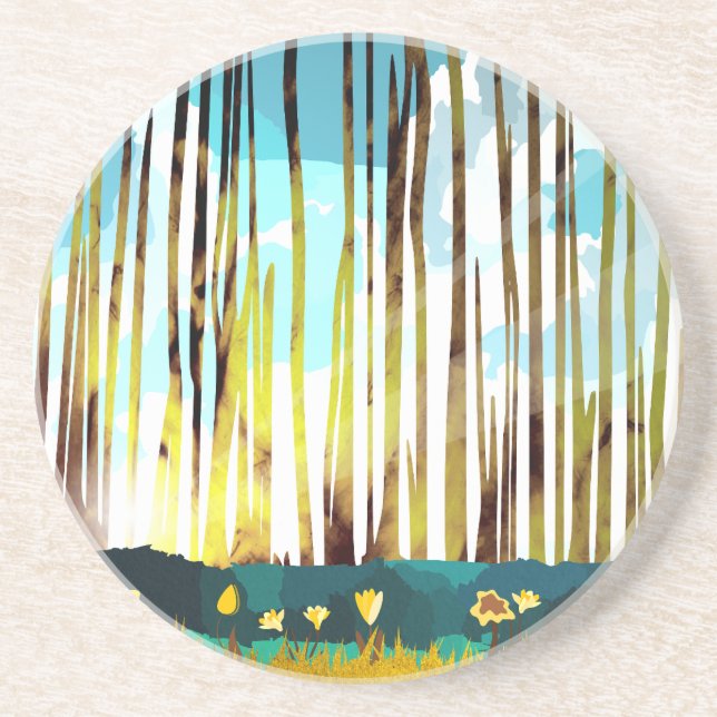 Morning Forest Coaster (Front)