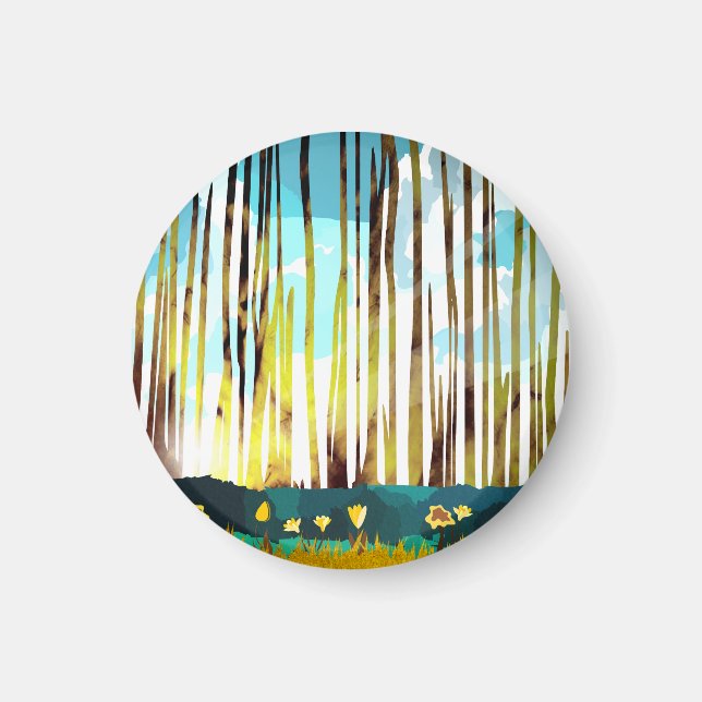 Morning Forest Magnet (Front)