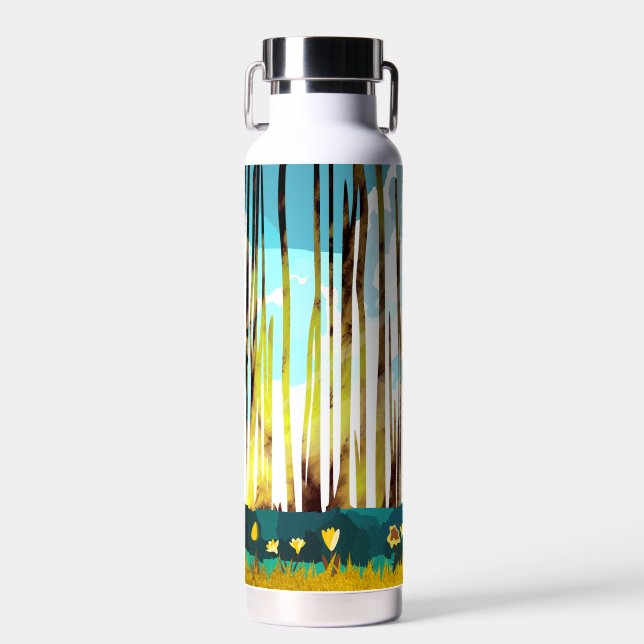 Morning Forest Water Bottle (Front)
