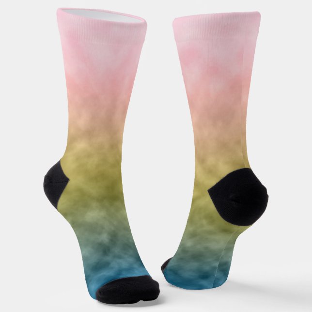 Morning Garden Socks (Angled)