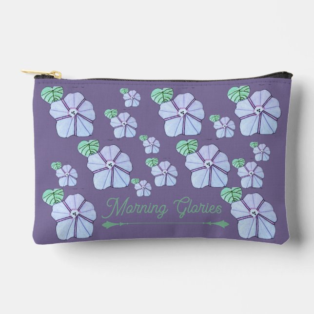 Morning Glories  Accessory Pouch (Front)