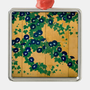 Morning Glories   Early 19th Century Metal Tree Decoration