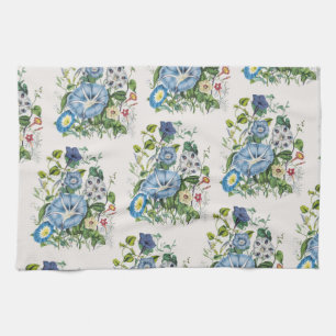 Morning Glories Tea Towel