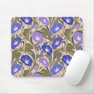 Morning Glory Art Nouveau Mouse Pad